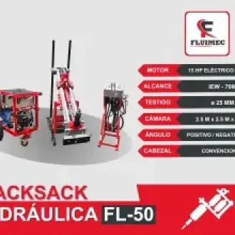 PACKSACK HIDRÁULICA FL50 equipo para industria minera 
