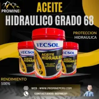 ACEITE HIDRÁULICO GRADO 68 LUBRICACIÓN EFICIENTE