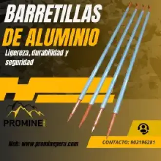 BARRETILLAS DE ALUMINIO LIGERAS Y DURADERAS