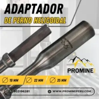 ADAPTADOR PERNO HELICOIDAL ACOPLE FIRME Y DURADERO