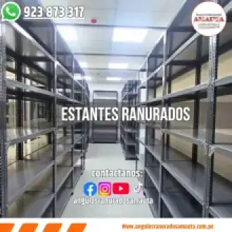 VENTA DE ESTRUCTURAS METALICAS Y ANGULOS RANURADOS