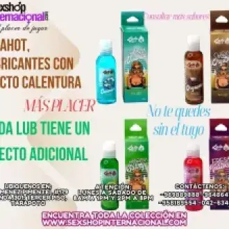 NO SOLO AYUDA A DESLIZAR RAPIDO SINO PERMITE EXPLORAR UN PLACER CON SENSACIONES DIFERENTES