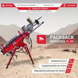 PACKSACK NEUMÁTICA FL50 mineria -socavón 