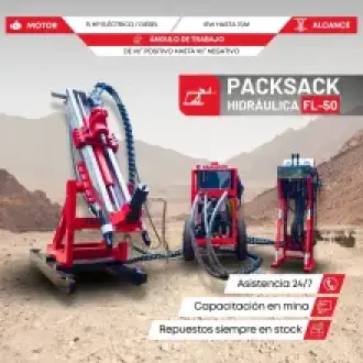 PACKSACK HIDRÁULICA FL50 equipo para mineria 