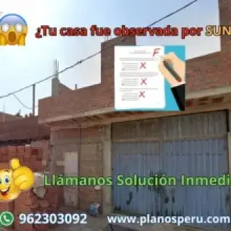 PLANOS SUBSANACIÓN OBSERVACIONES DE SUNARP