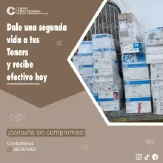 COMPRAMOS TONERS