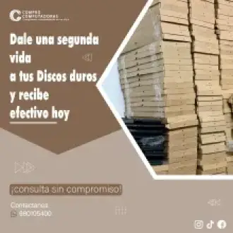 COMPRAMOS DISCOS DUROS