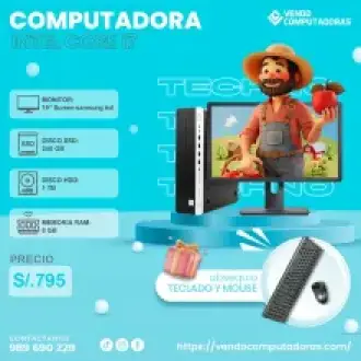 Computadoras de calidad rendimiento garantizado.