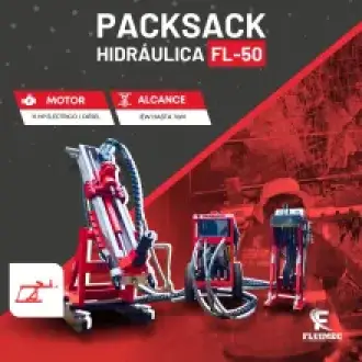 PACKSACK HIDRÁULICA FL50 equipo para mina 