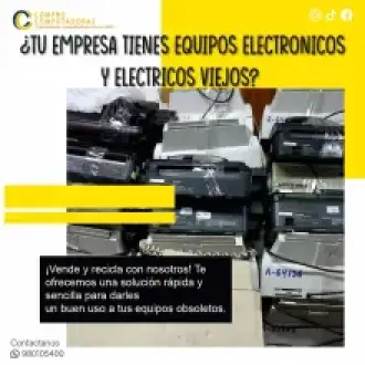 COMPRAMOS EQUIPOS ELECTRICOS Y ELECTRONICOS 