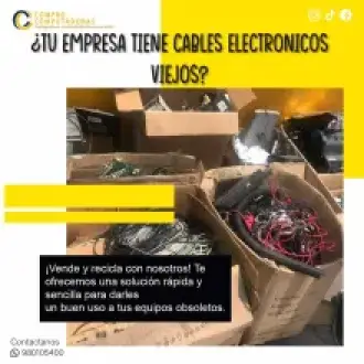 COMPRAMOS CABLES ELECTRICOS 
