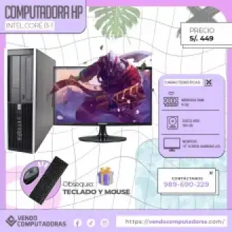 Computadora full equipada y al toque 