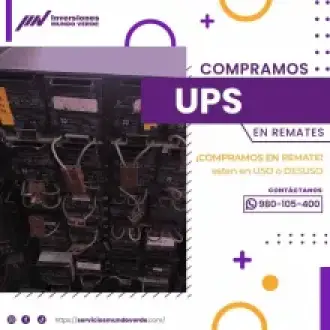 COMPRAMOS UPS
