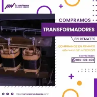 COMPRAMOS TRANSFORMADORES 