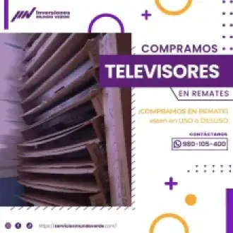 COMPRAMOS TELEVISORES
