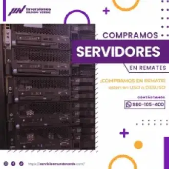 COMPRAMOS SERVIDORES