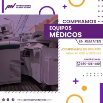 COMPRAMOS EQUIPOS MEDICOS