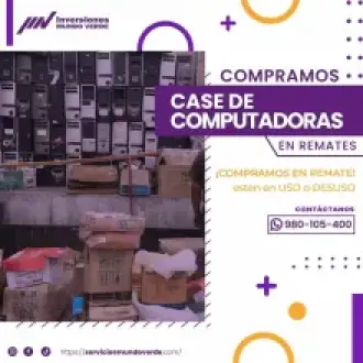 COMPRAMOS CASE DE COMPUTADORAS
