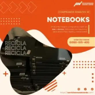 COMPRAMOS NOTEBOOKS 