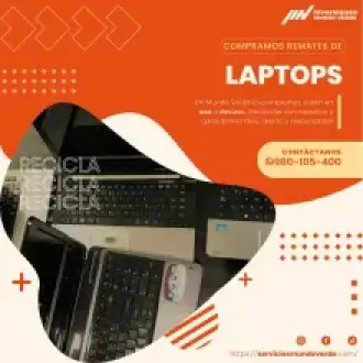 COMPRAMOS LAPTOPS