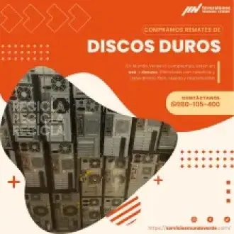 COMPRAMOS DISCOS DUROS