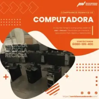 COMPRAMOS COMPUTADORAS