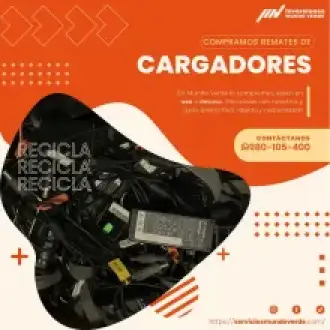 COMPRAMOS CARGADORES