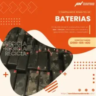 COMPRAMOS BATERIAS