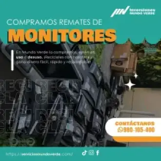 COMPRAMOS MONITORES