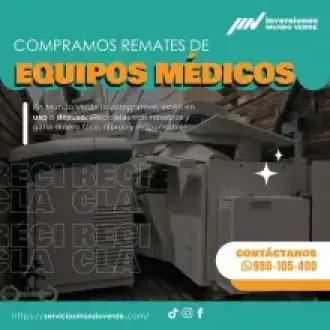 COMPRAMOS EQUIPOS MEDICOS 