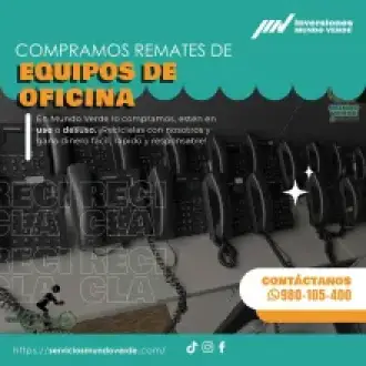 COMPRAMOS EQUIPOS DE OFICINA