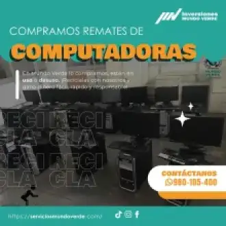 COMPRAMOS COMPUTADORAS