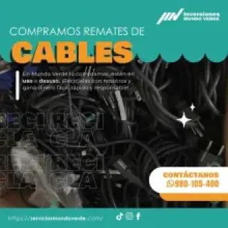 COMPRAMOS CABLES