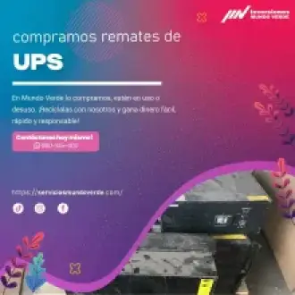 COMPRAMOS UPS