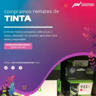 COMPRAMOS TINTAS