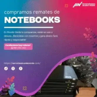 COMPRAMOS NOTEBOOKS