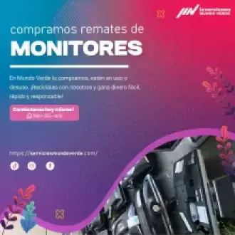 COMPRAMOS MONITORES