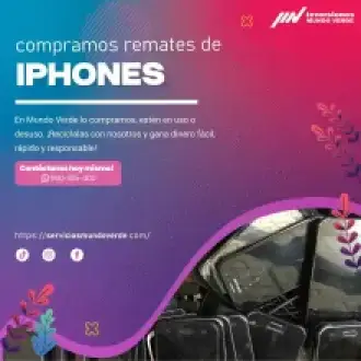 COMPRAMOS IPHONE