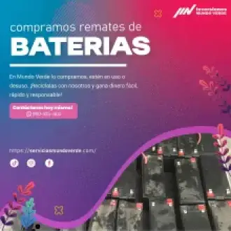 COMPRAMOS BATERIAS
