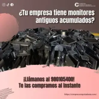 TIENES MONITORES LO COMPRAMOS 