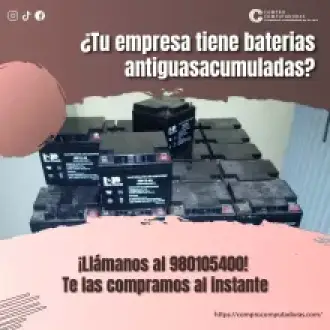 TIENES BATERIAS NOSOTROS LO COMPRAMOS 
