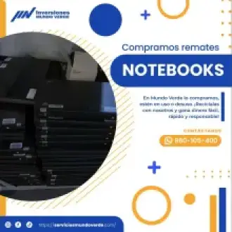 COMPRAMOS NOTEBOOKS 