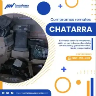 COMPRAMOS CHATARRA ELECTRONICA