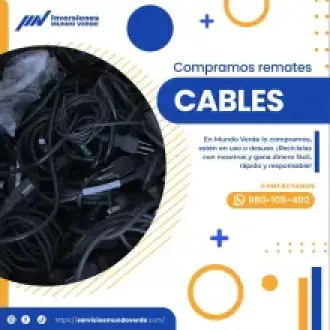 COMPRAMOS CABLES EN DESUSO