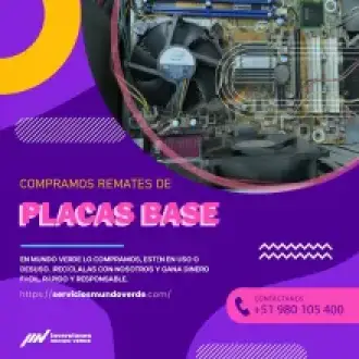 COMPRAMOS PLACAS MAINBOARD 