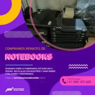 COMPRAMOS NOTEBOOKS