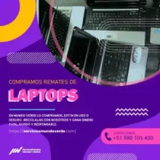 COMPRAMOS LAPTOPS