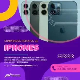 COMPRAMOS IPHONE