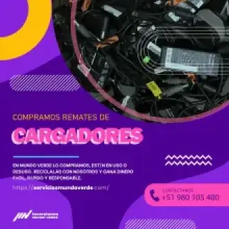 COMPRAMOS CARGADORES