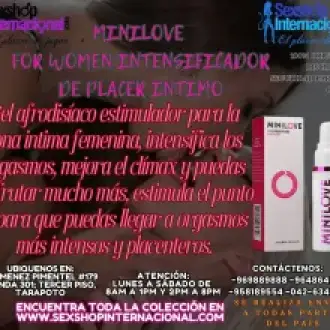 FOR WOMEN INTENSIFICADOR DE PLACER INTIMO Y FACILITA LOS ORGASMOS